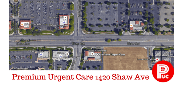 Premium Urgent Care’s new office on Shaw Ave.